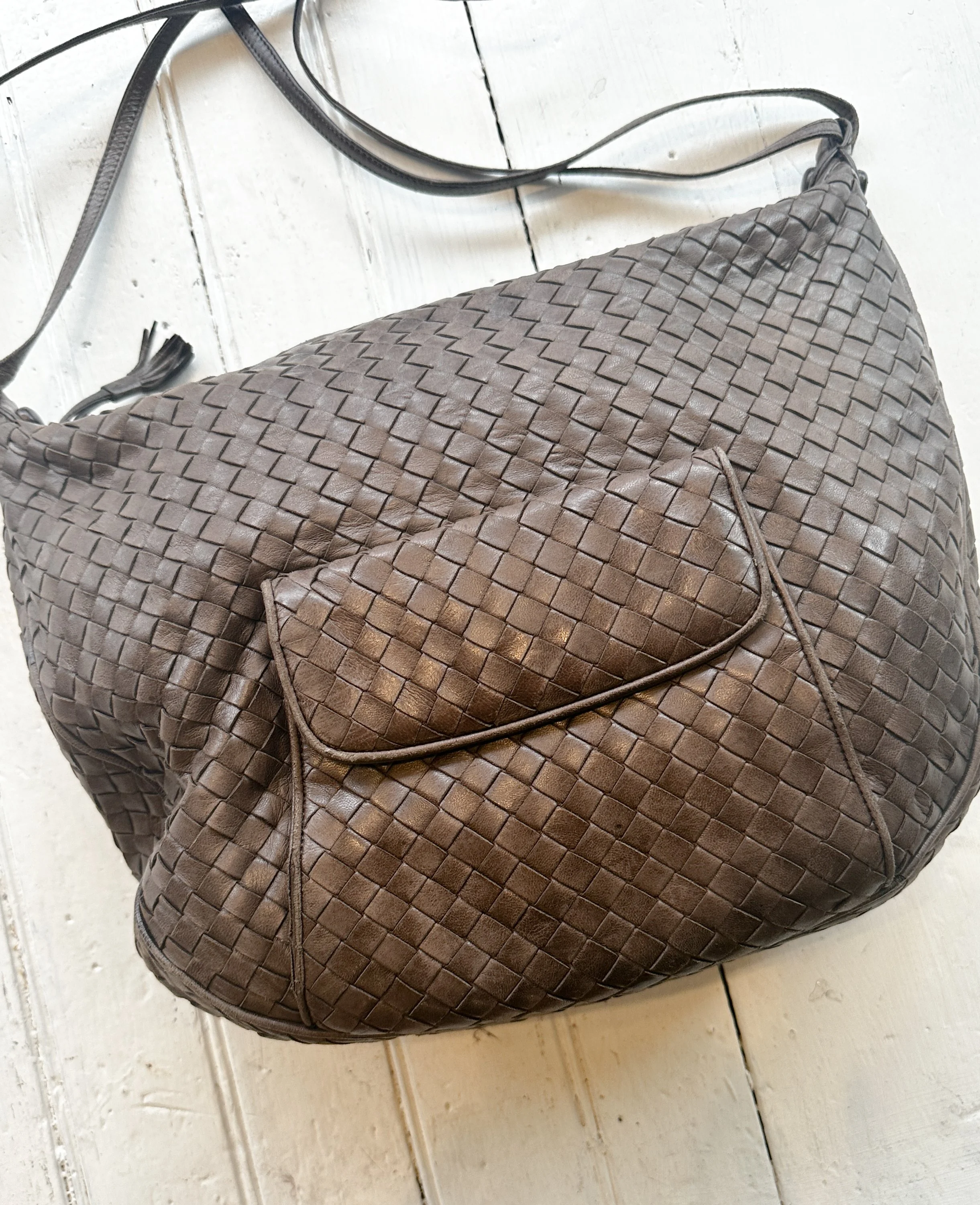 バッグ 00s archive BOTTEGA VENETA leather bag Three Bottega Veneta Intrecciato Bags, 1980-2000 Lot 50